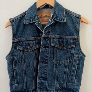 Levi's Dark Blue Denim Vest
